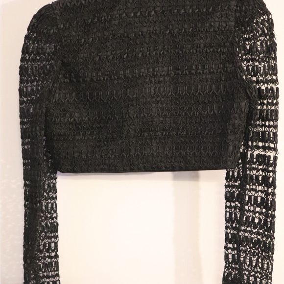 90s Andrea Les Robes sleeved Cropped - Picture 3 of 3